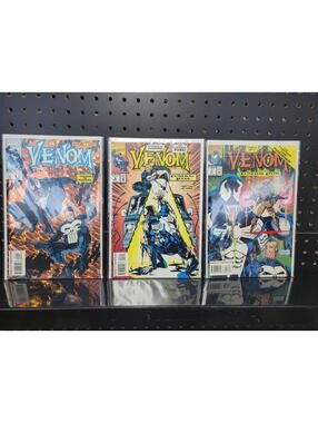 Venom Funeral Pyre Comic Set Issues 1, 2, and 3 Complete